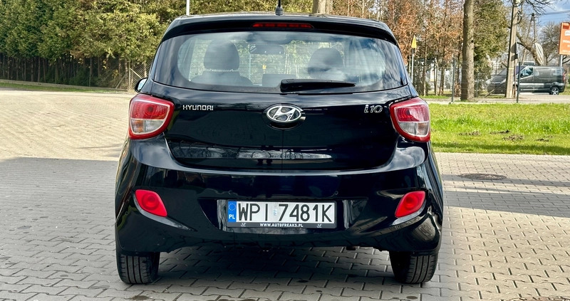 Hyundai i10 cena 32900 przebieg: 155000, rok produkcji 2014 z Warszawa małe 154